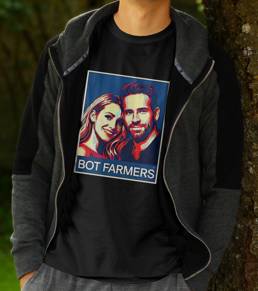 BOT FARMERS Hope Obama T-Shirt