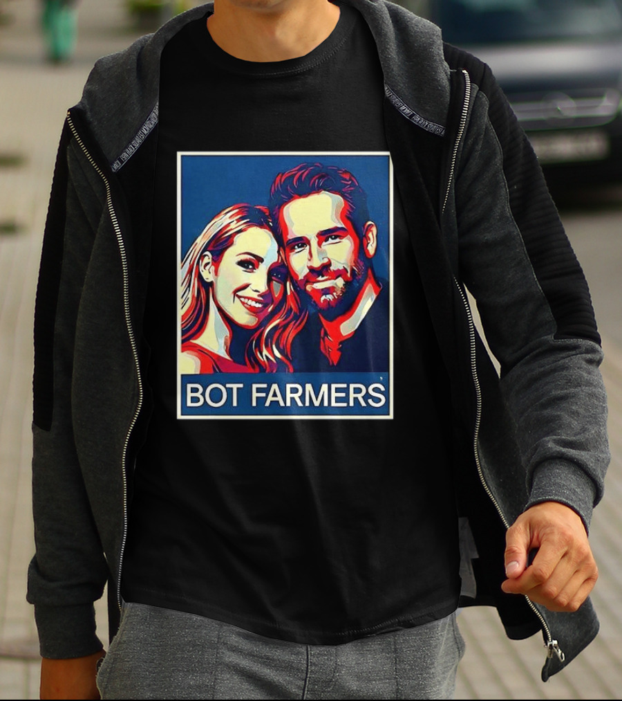 BOT FARMERS Hope Obama T-Shirt