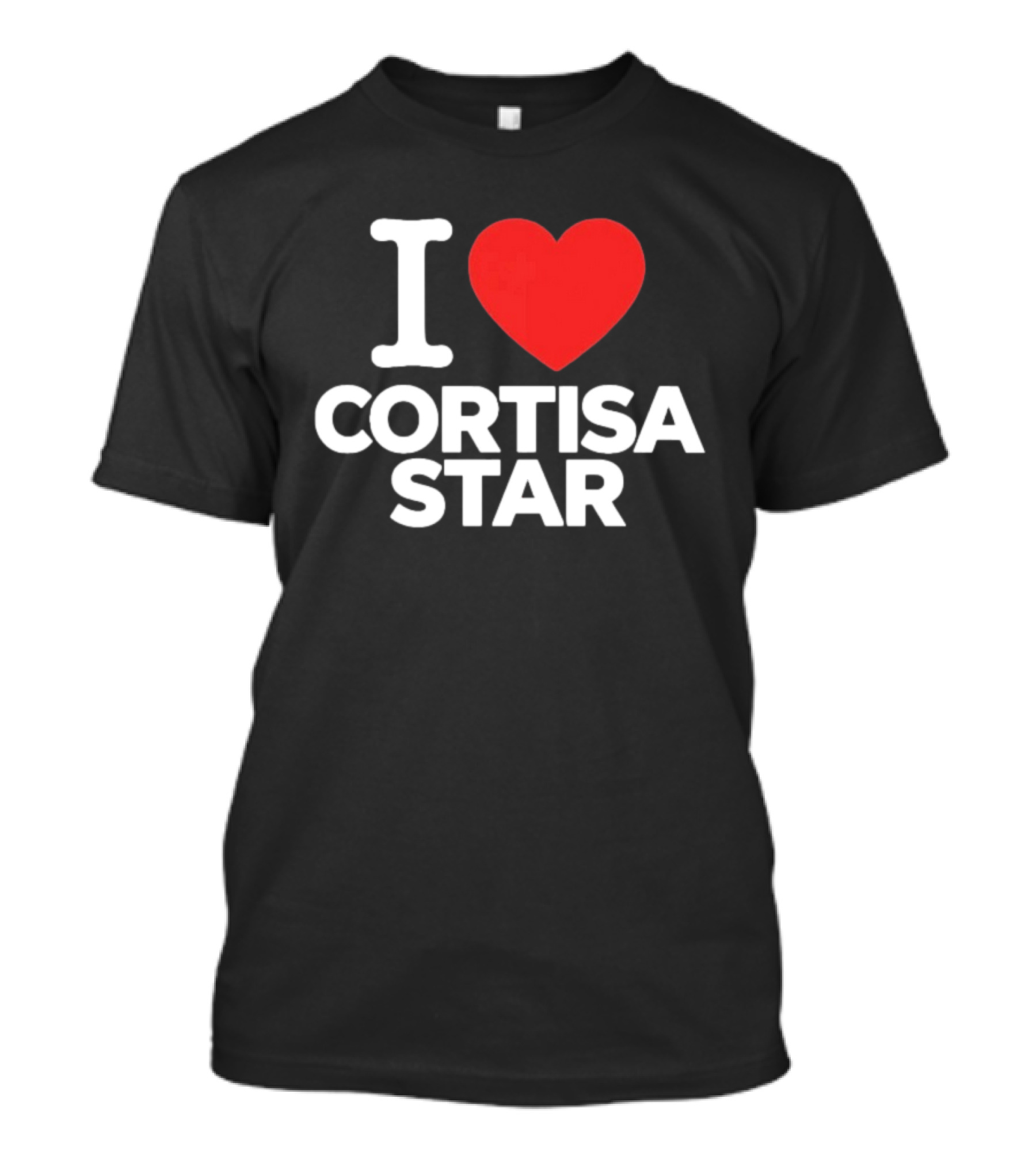 I Love Cortisa Star Heart T-Shirt