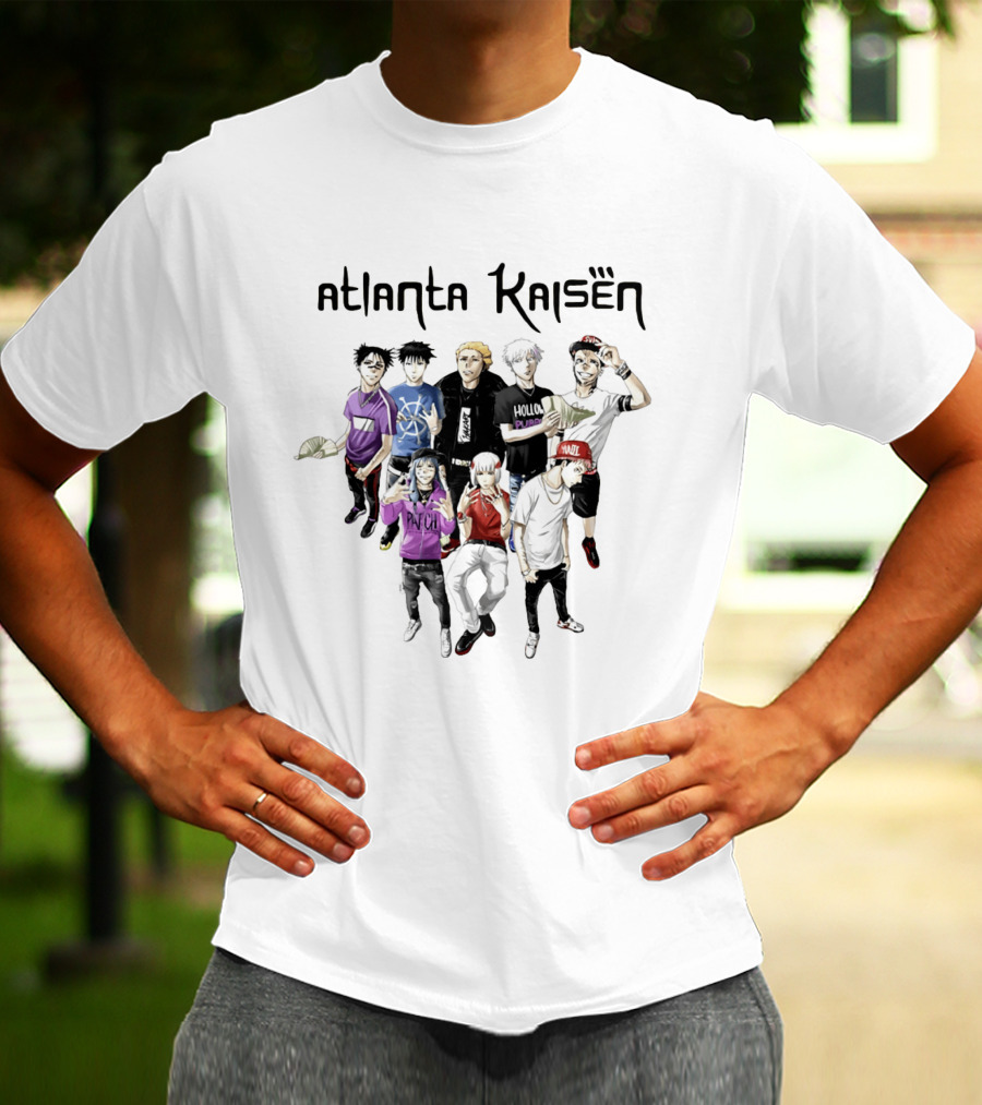 Atlanta Kaisën Jujutsu Kaisen Anime Characters Fan T-Shirt