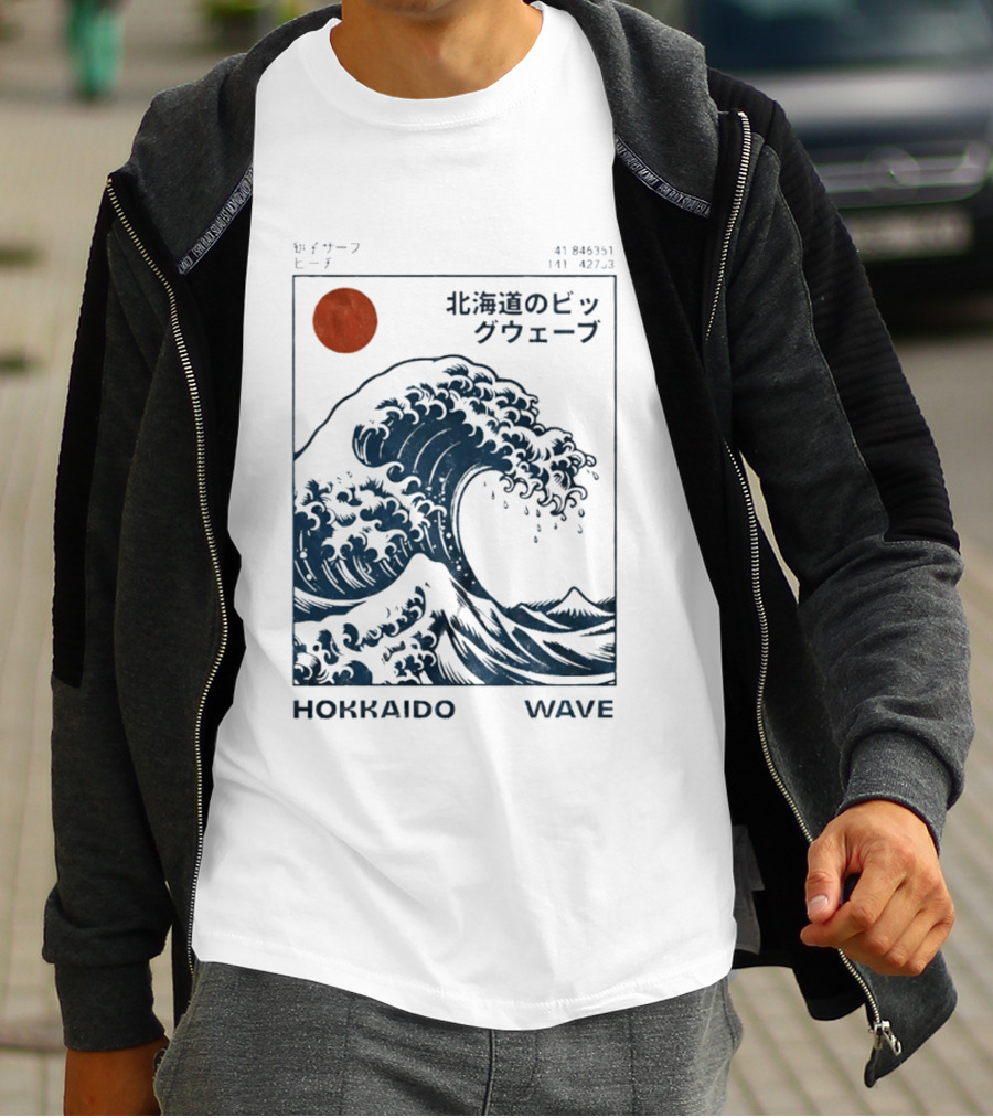 Hokkaido Wave Japan T-Shirt