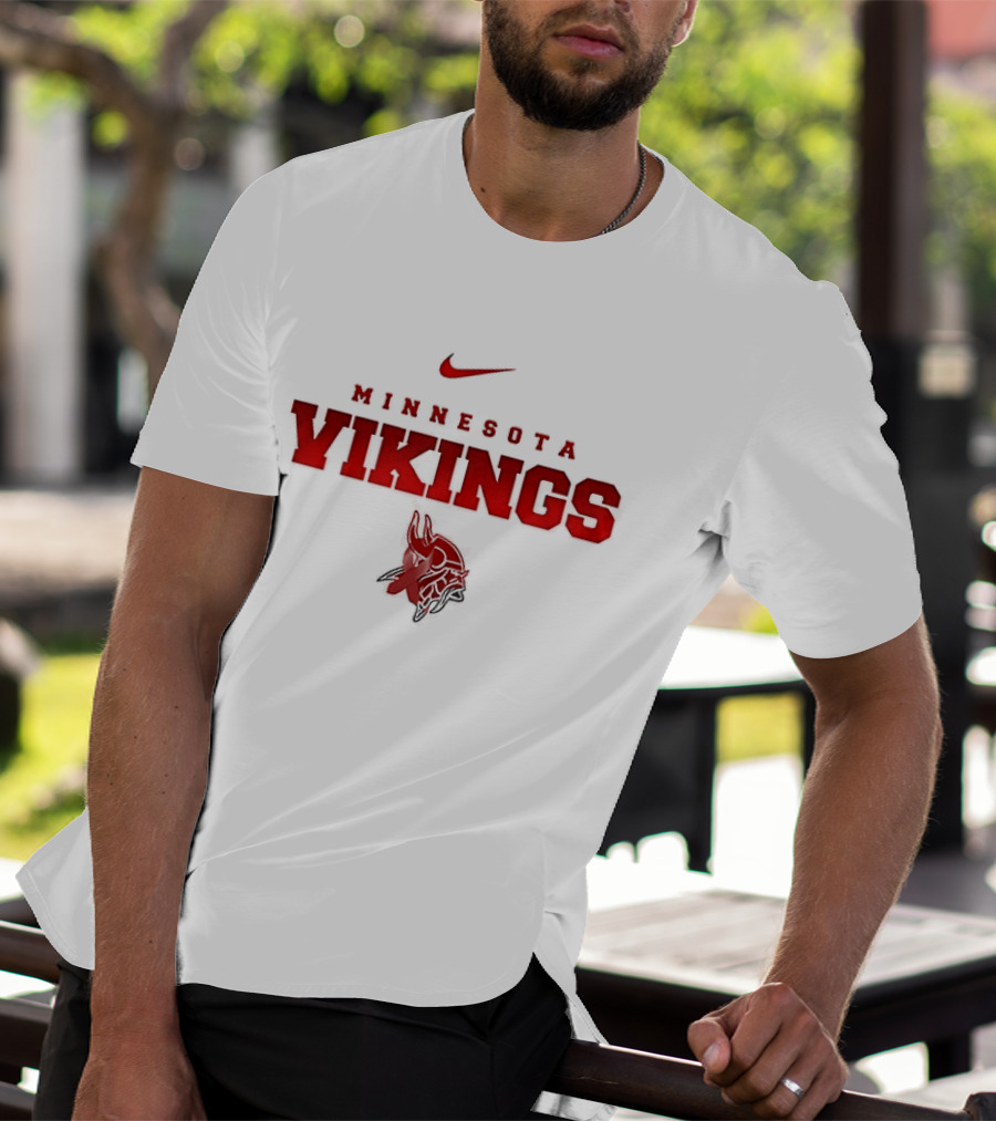 Minnesota Vikings February Red American Heart Month Nike T-Shirt
