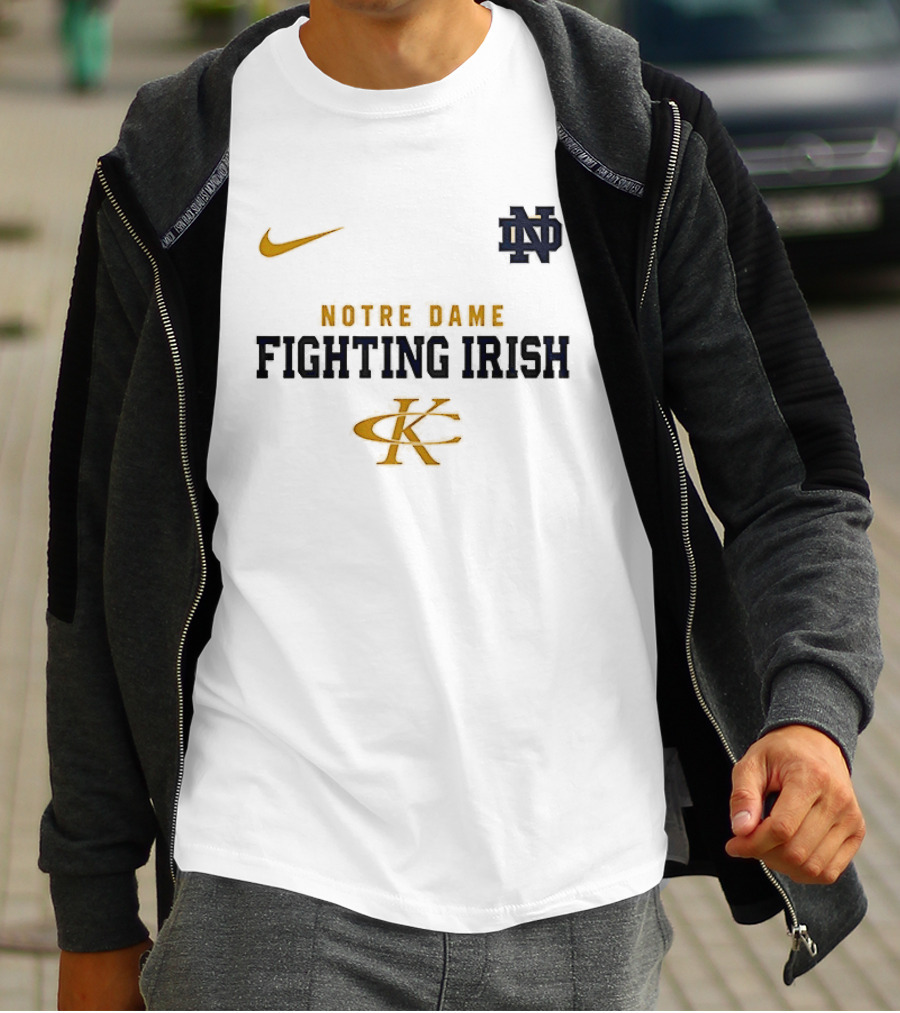 Notre Dame Fighting Irish Nike Kenny Chesney No Shoes Nation 1887 ND T-Shirt