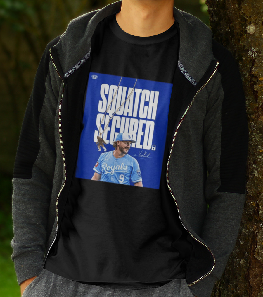 Squatch Secured Vinnie Pasquantino Royals Signature Collection T-Shirt
