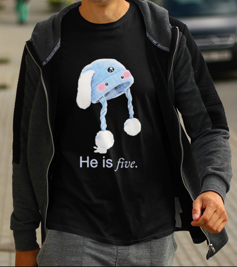 Liam Ramos Justice For Liam Ramos He Is Five Blue Cute Bunny Ear Hat T-Shirt