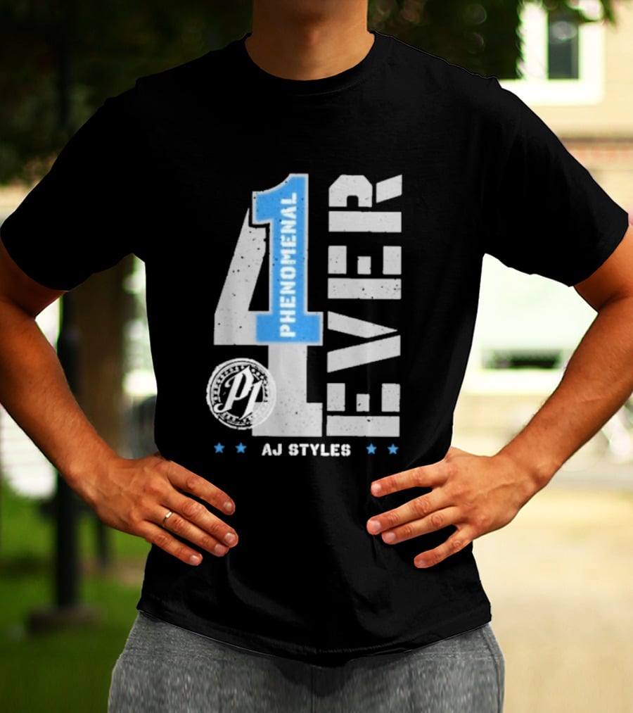 AJ Styles Phenomenal 1 Forever WWE T-Shirt