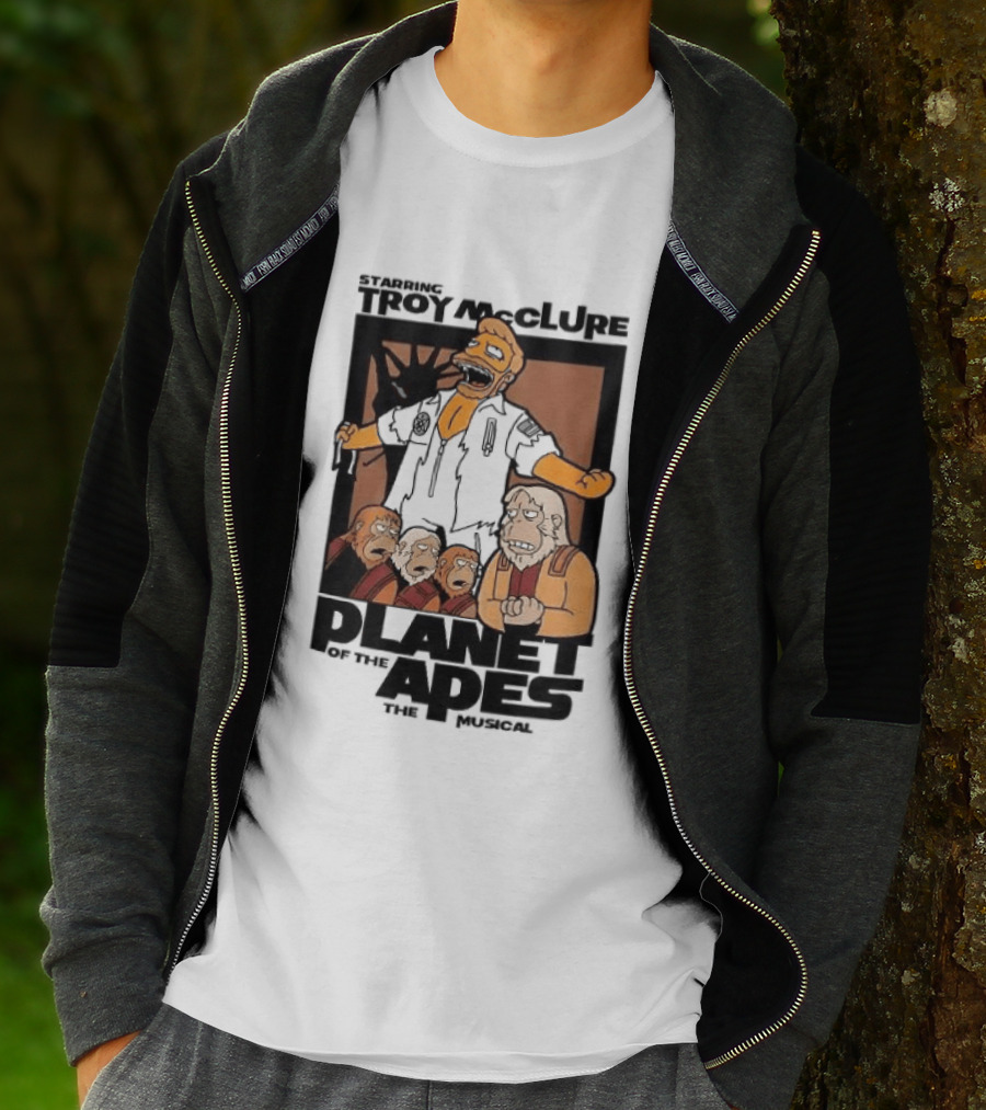 Starring Troy McClure Planet Of The Apes The Musical T-Shirt