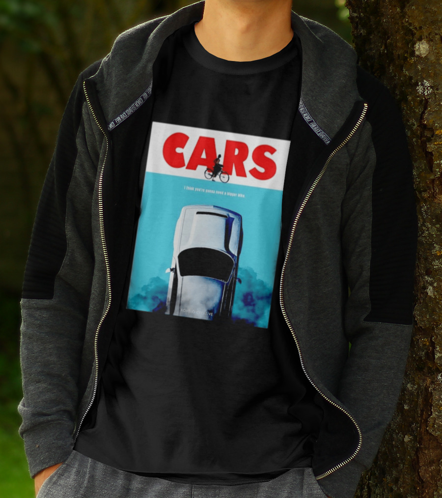 Cars I Think You're Gonna Need A Bigger Bike Jaws T-Shirt