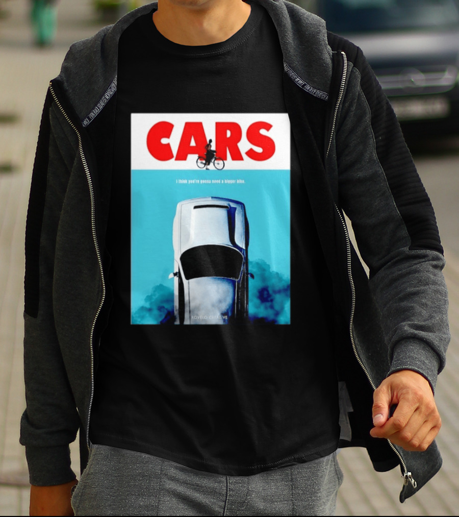 Cars I Think You're Gonna Need A Bigger Bike Jaws T-Shirt