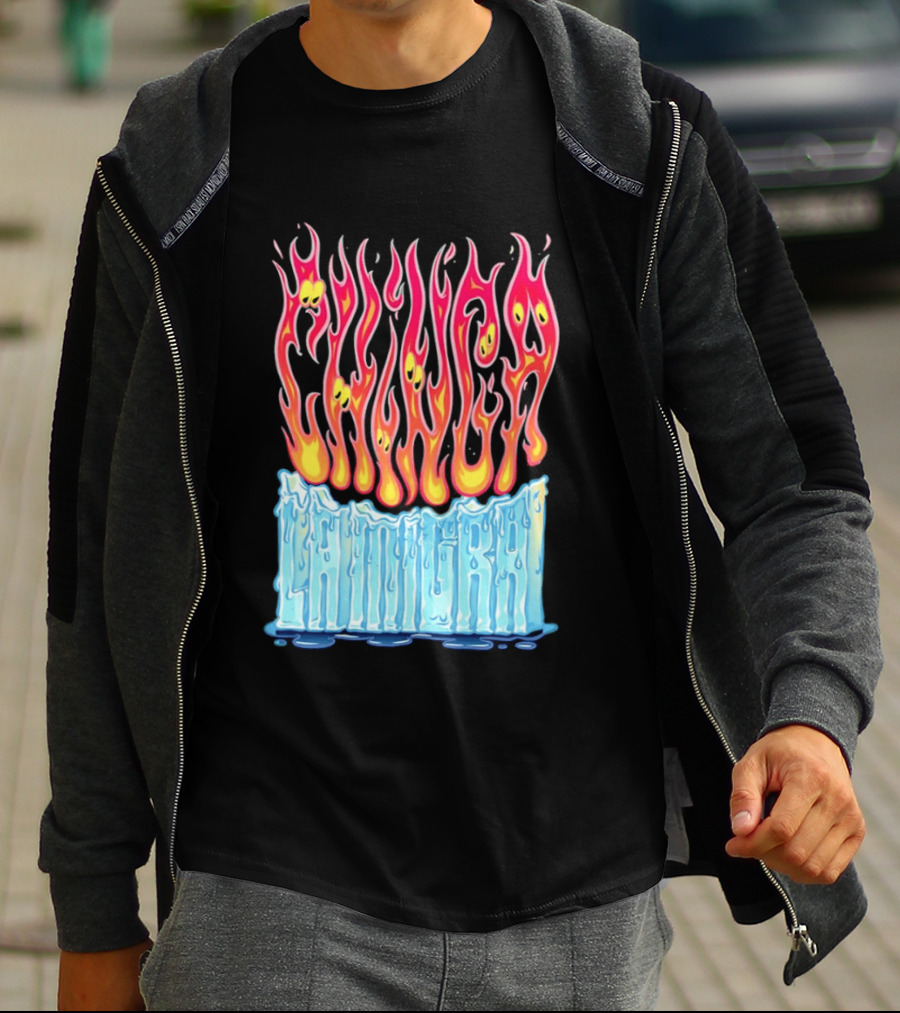 Chili Chimichanga Ice Fire Fusion Melting Pantera T-Shirt