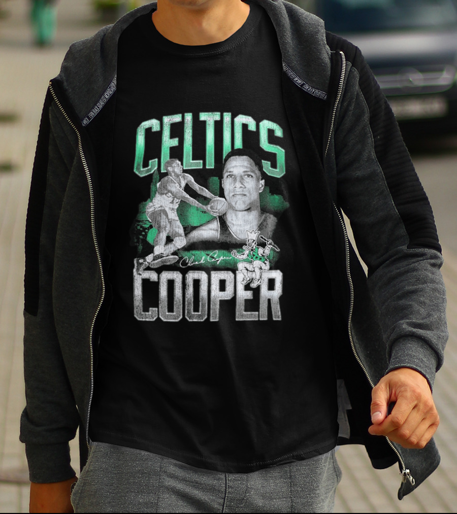 Boston Celtics Chuck Cooper 75th Anniversary Pioneers Player T-Shirt