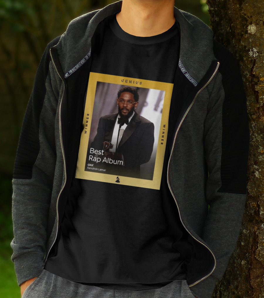 Genius Winner Kendrick Lamar Best Rap Album GNX T-Shirt