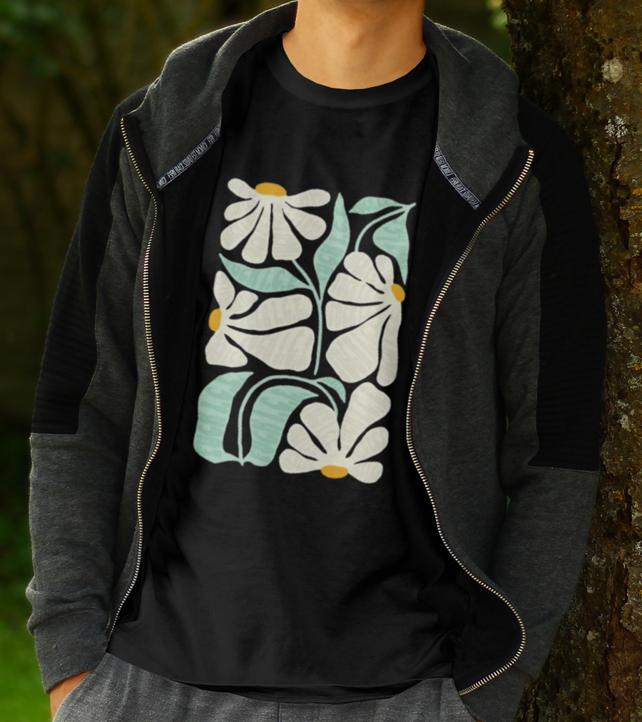 Subtle Ice Floral Fuck Blossoms T-Shirt