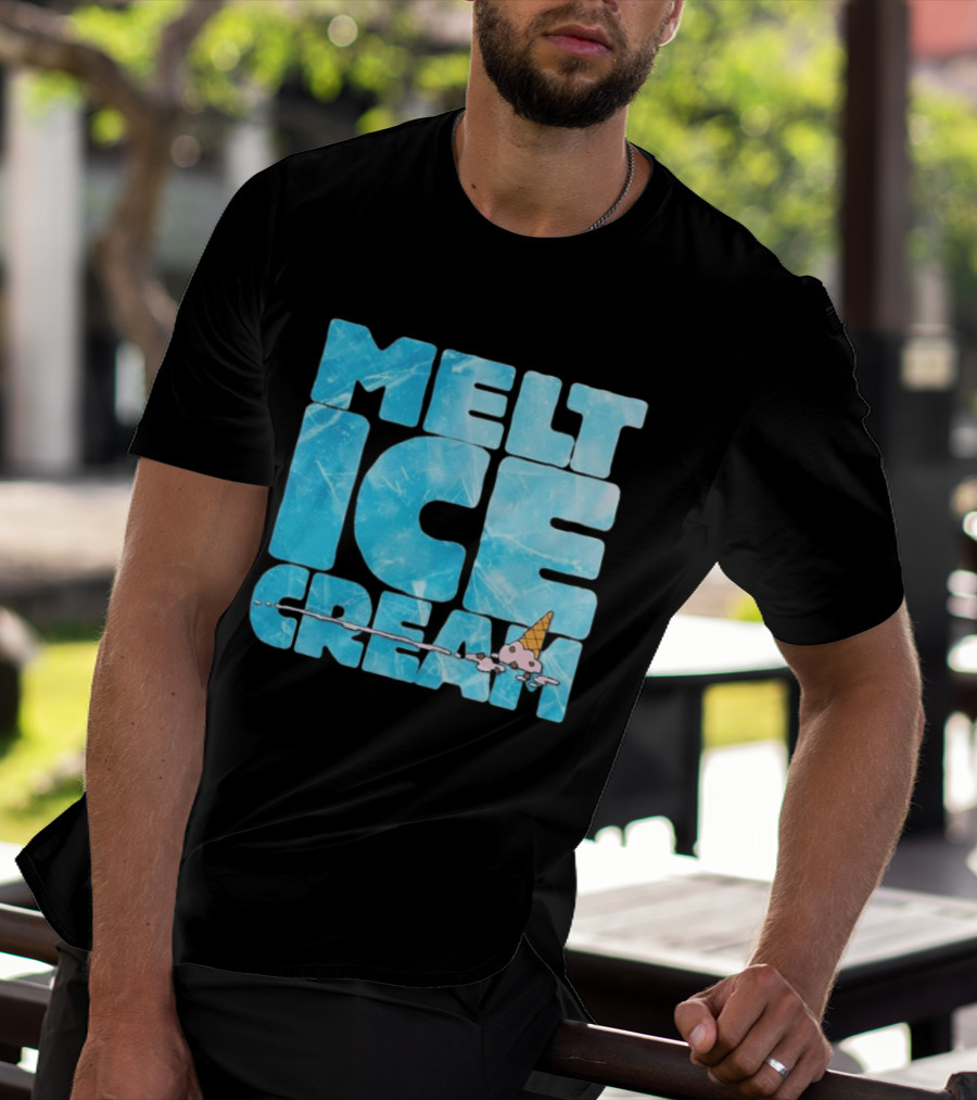 Ben & Jerry's Melt Ice Cream Frozen Treat Humor T-Shirt