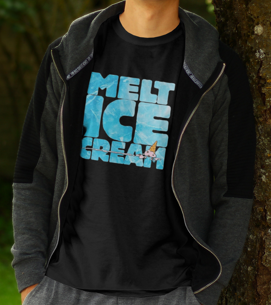 Ben & Jerry's Melt Ice Cream Frozen Treat Humor T-Shirt