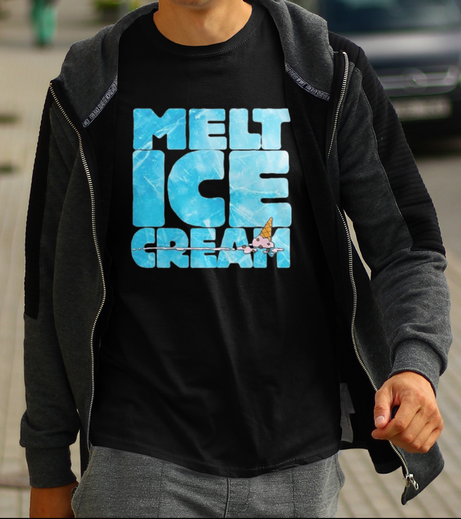 Ben & Jerry's Melt Ice Cream Frozen Treat Humor T-Shirt