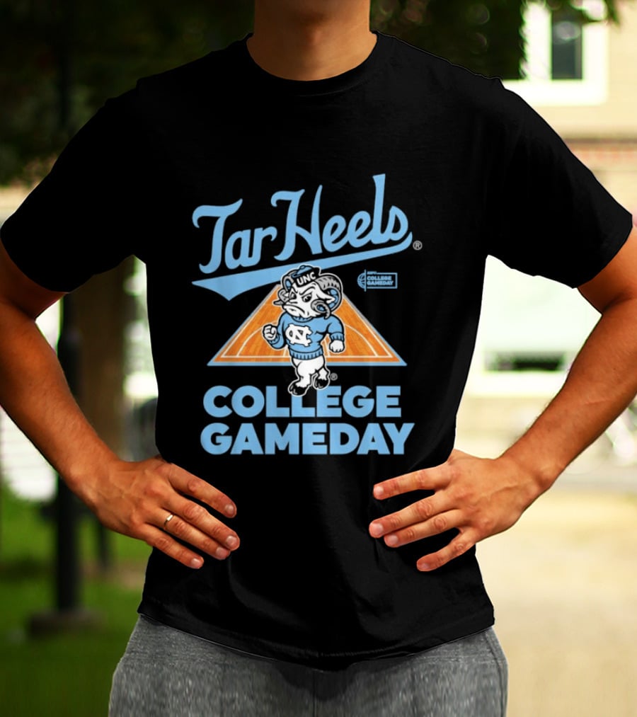 Tar Heels College Gameday North Carolina Tar Heels T-Shirt