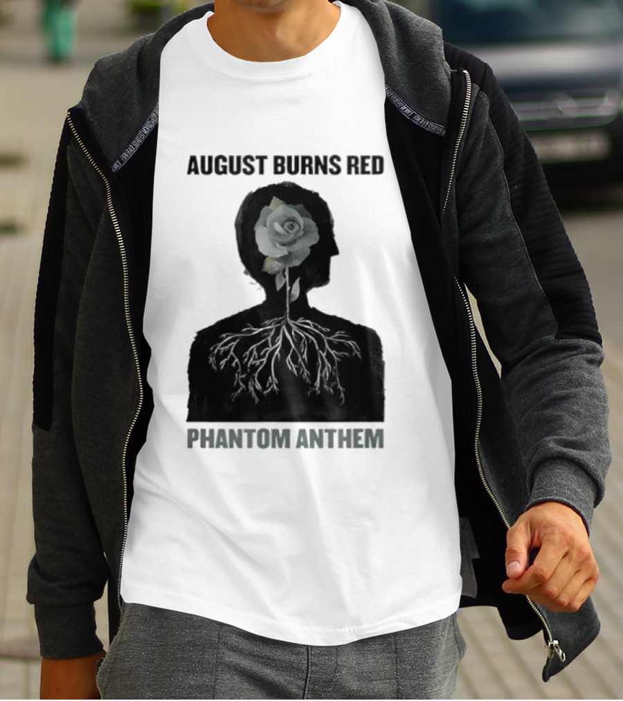 August Burns Red Phantom Anthem Rose T-Shirt