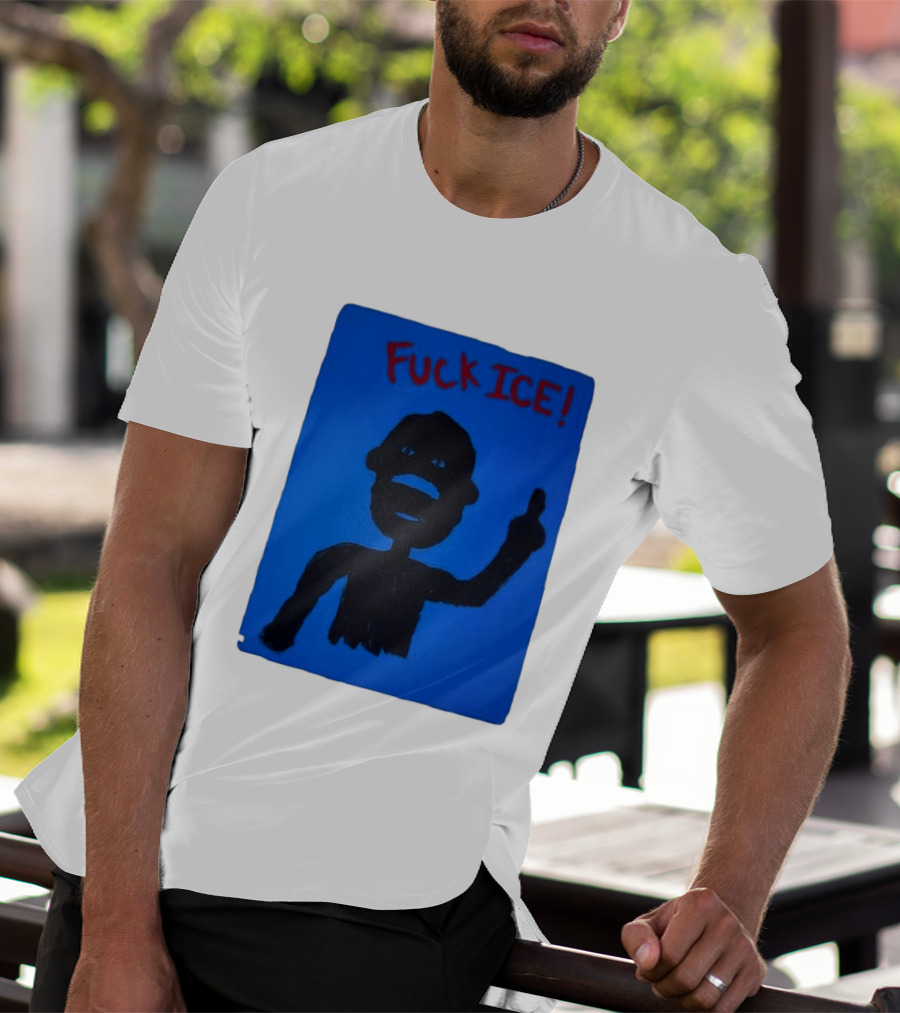 Kid Cudi Protest Message Blue T-Shirt