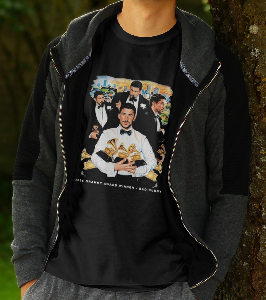 Congrats Bad Bunny 2026 Grammy Award Winner Album Of The Year T-Shirt