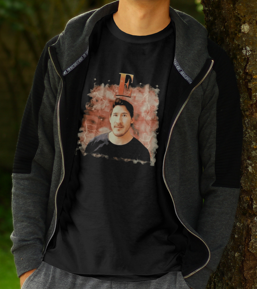 Iron Lung Movie Markiplier E Face Lightning T-Shirt