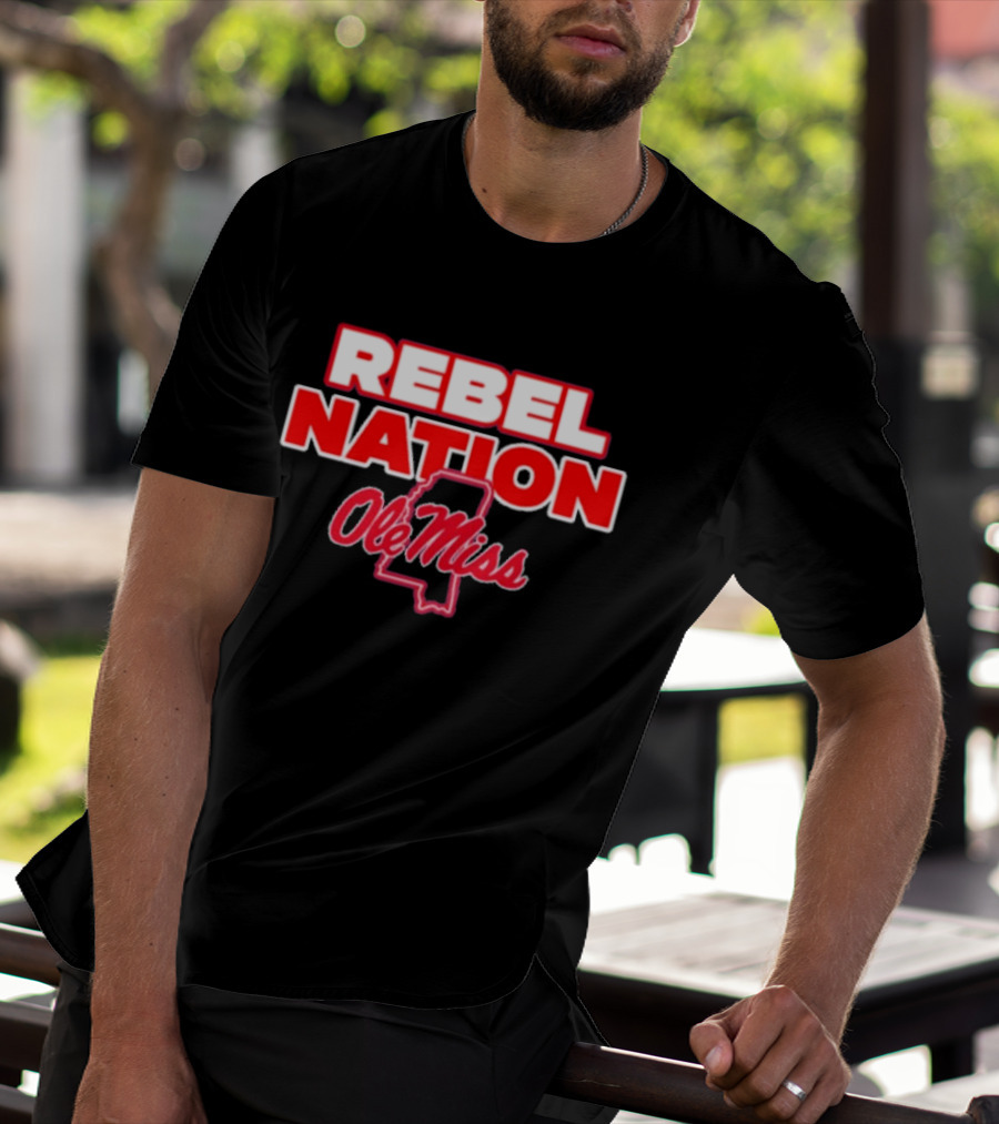 Rebel Nation Ole Miss Mississippi T-Shirt