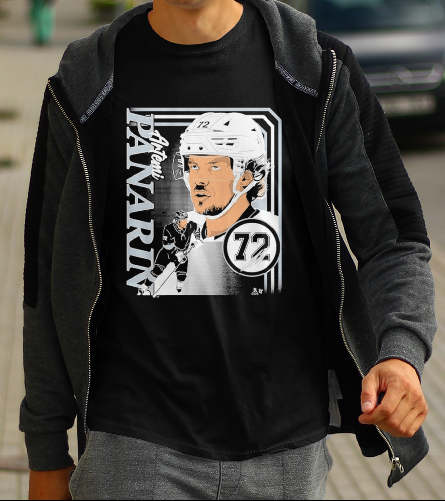 Artemi Panarin 72 LA Hockey Frame T-Shirt