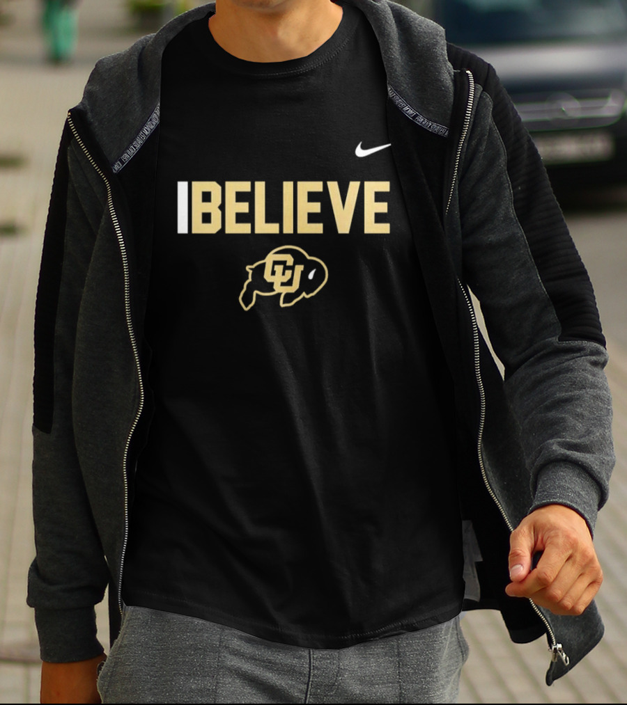 Colorado Buffaloes I Believe 2026 Nike T-Shirt