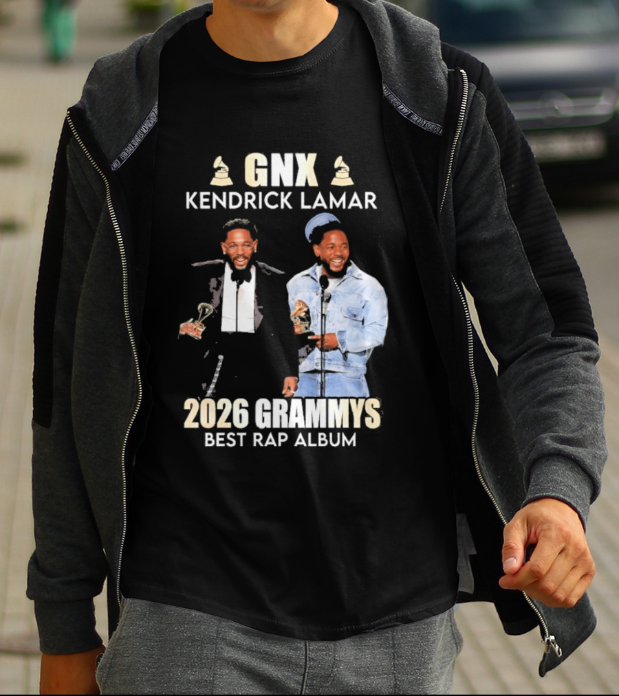 Kendrick Lamar GNX 2026 Grammys Best Rap Album T-Shirt