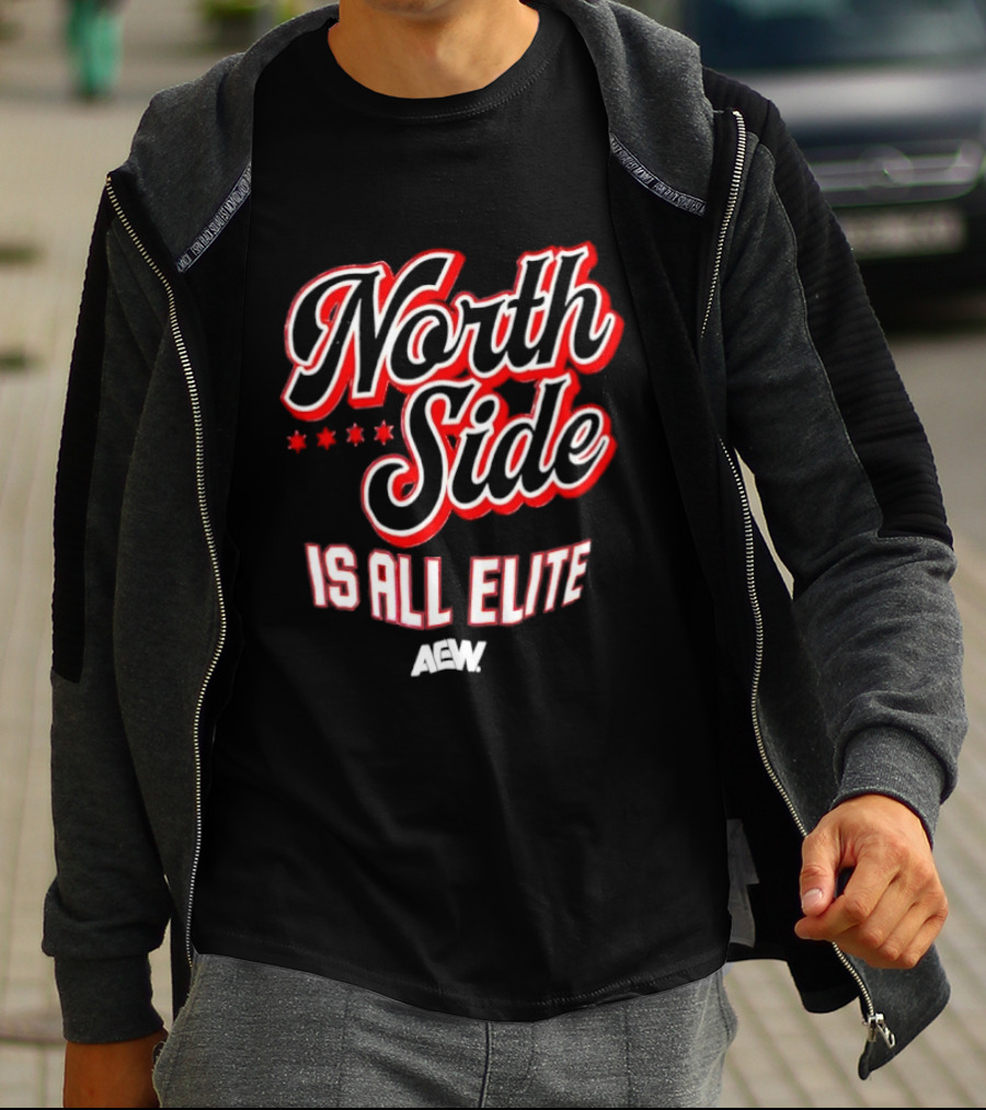 North Side Is All Elite AEW Five Stars T-Shirt