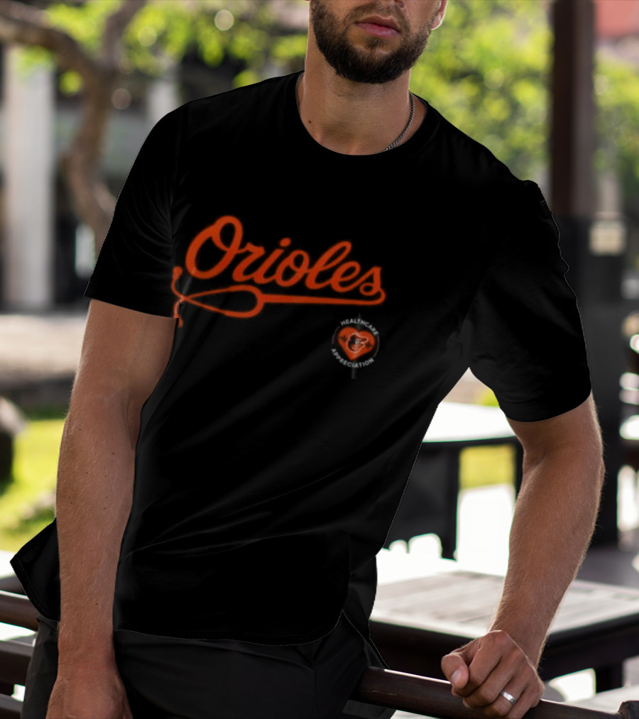 Orioles 2026 Healthcare Appreciation Night Baseball Team Collaboration T-Shirt