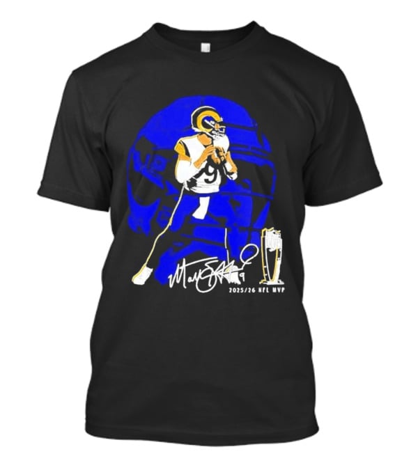 Matthew Stafford LA Rams 2025 26 NFL MVP T-Shirt