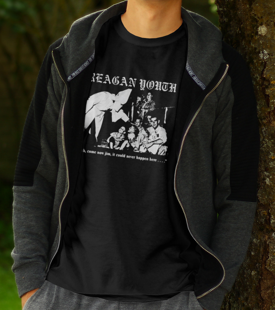 Reagan Youth Oh Come Now Jim It Could Never Happen Here KKK T-Shirt