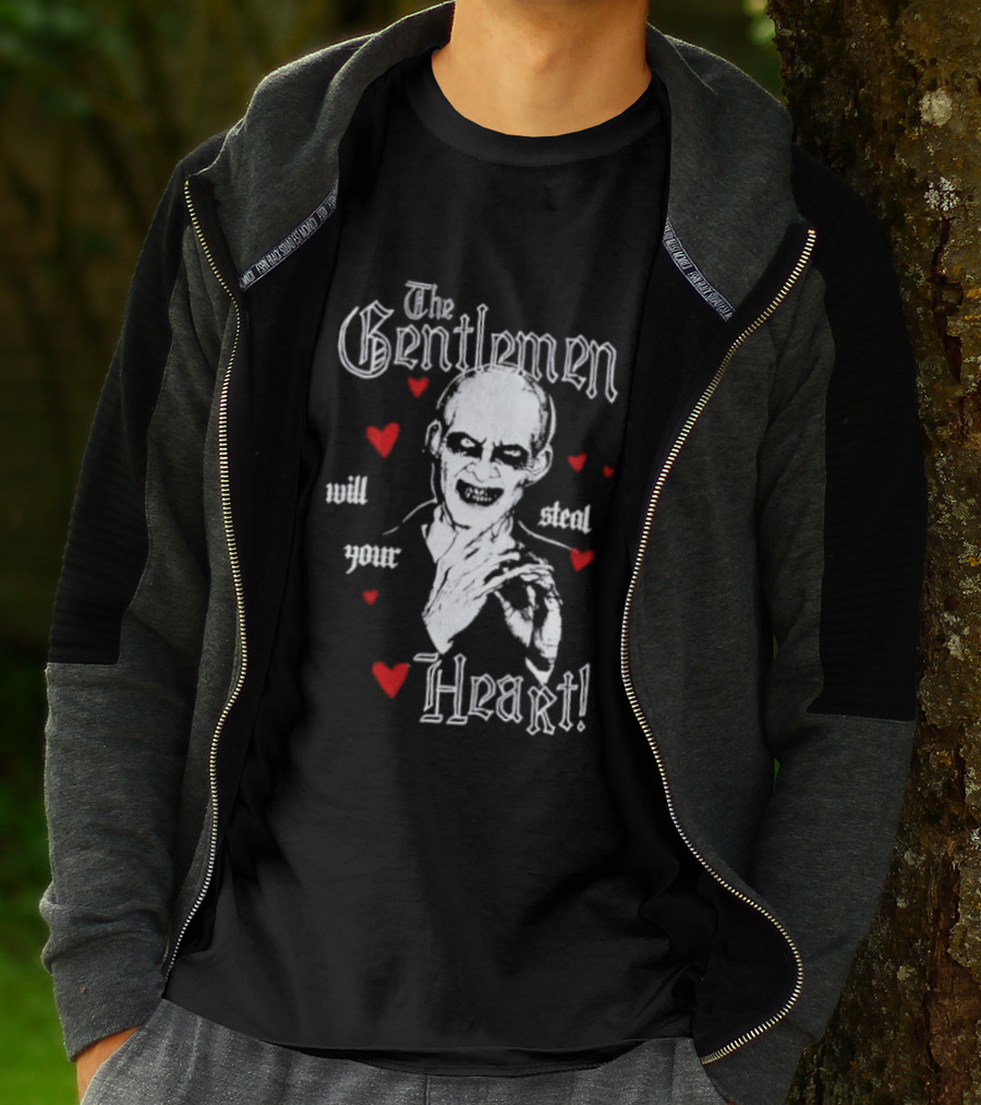 The Gentlemen Vampire Will Steal Your Heart T-Shirt