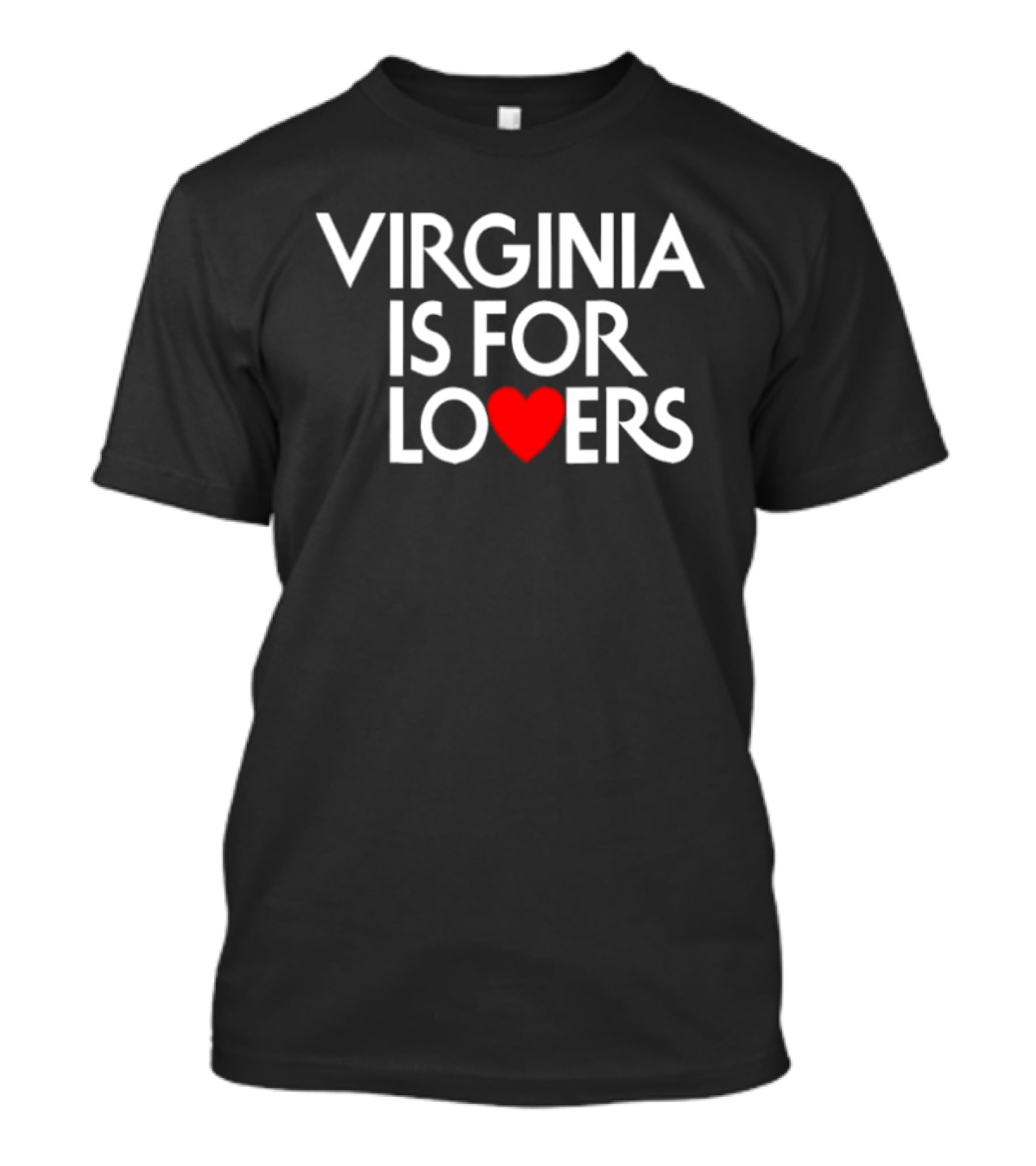 Virginia Is For Lovers Heart T-Shirt