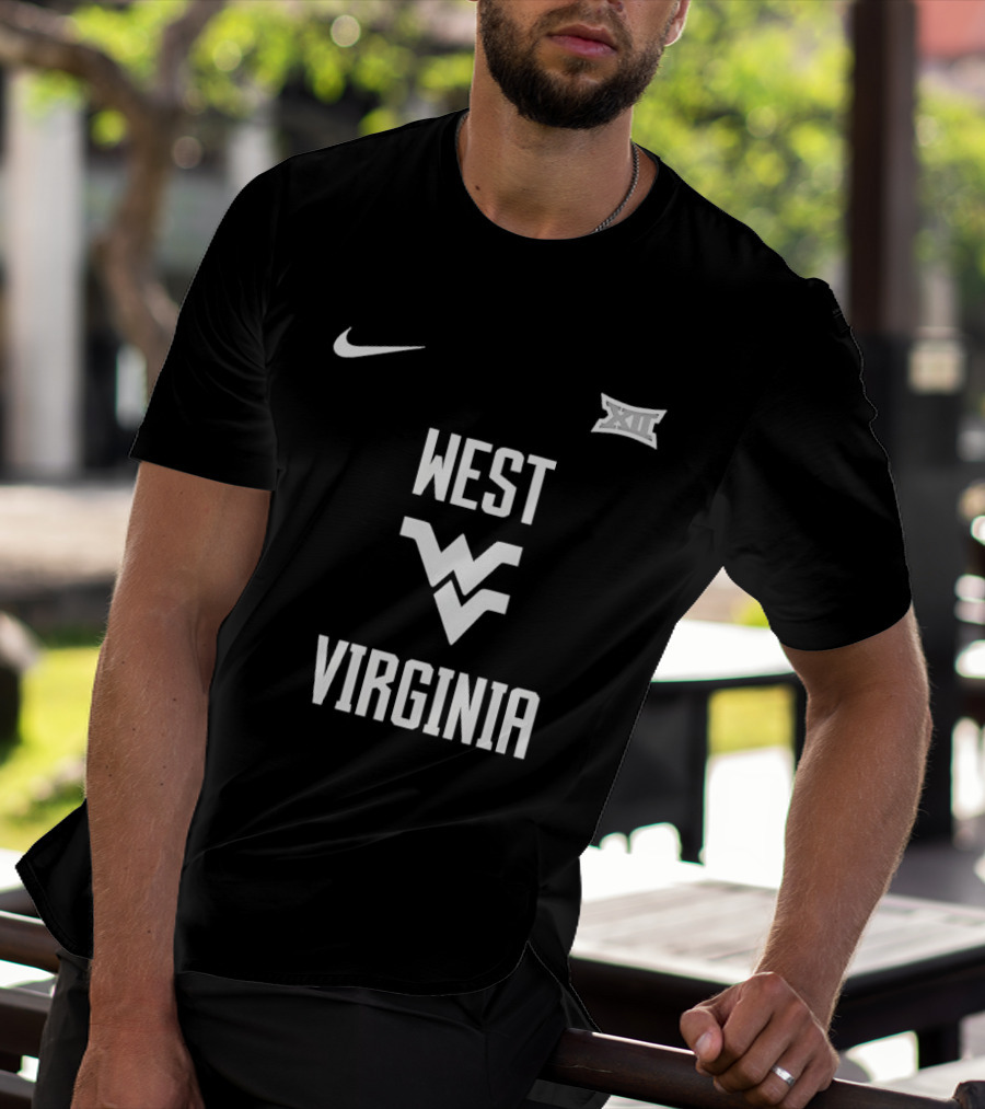 West Virginia Mountaineers Nike Big 12 Basketball T-Shirt