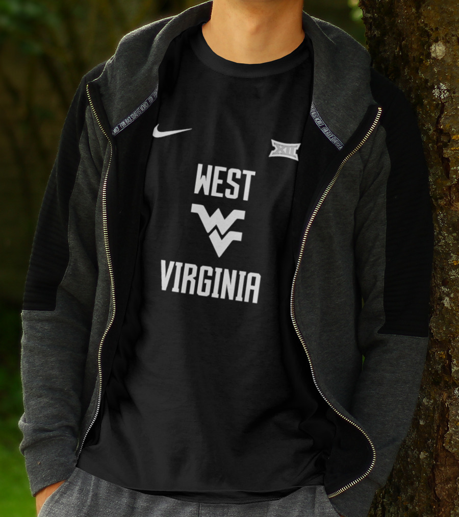 West Virginia Mountaineers Nike Big 12 Basketball T-Shirt