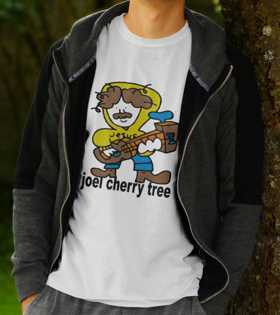 Jesus Joel Cherry Tree Guitar T-Shirt
