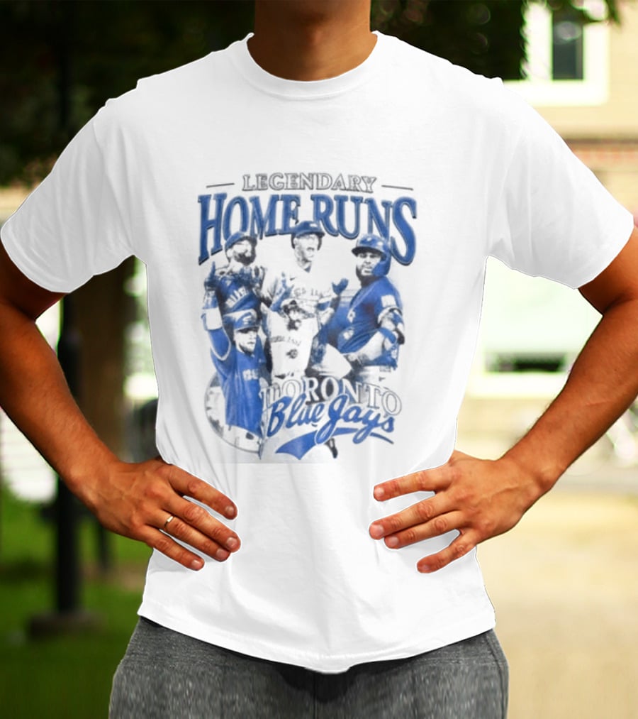 Toronto Blue Jays Legendary Home Runs 2026 Collection T-Shirt