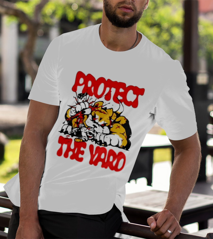 Protect The Yard Aggressive Dog Fighting T-Shirt