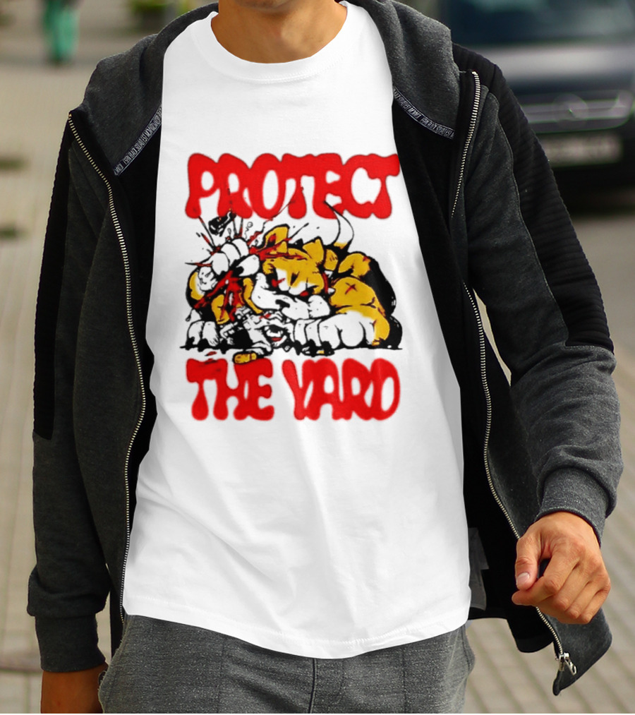 Protect The Yard Aggressive Dog Fighting T-Shirt