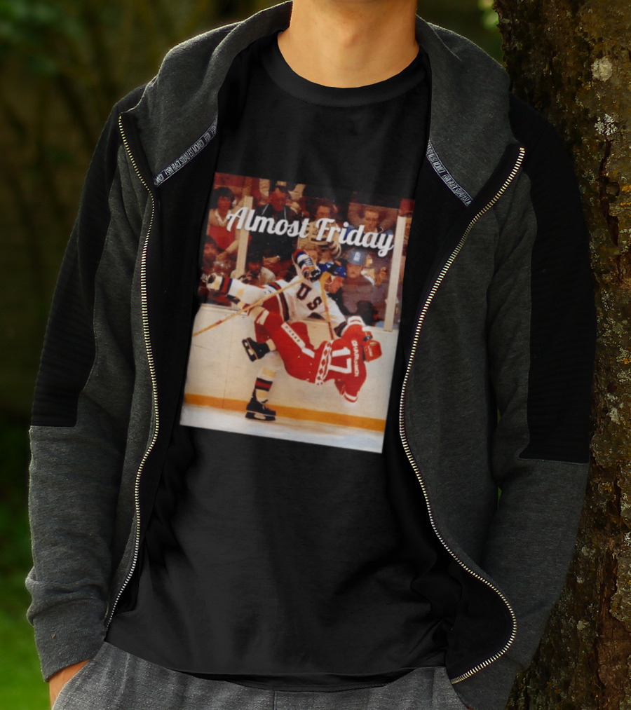 Almost Friday USA Hockey Miracle Hit T-Shirt