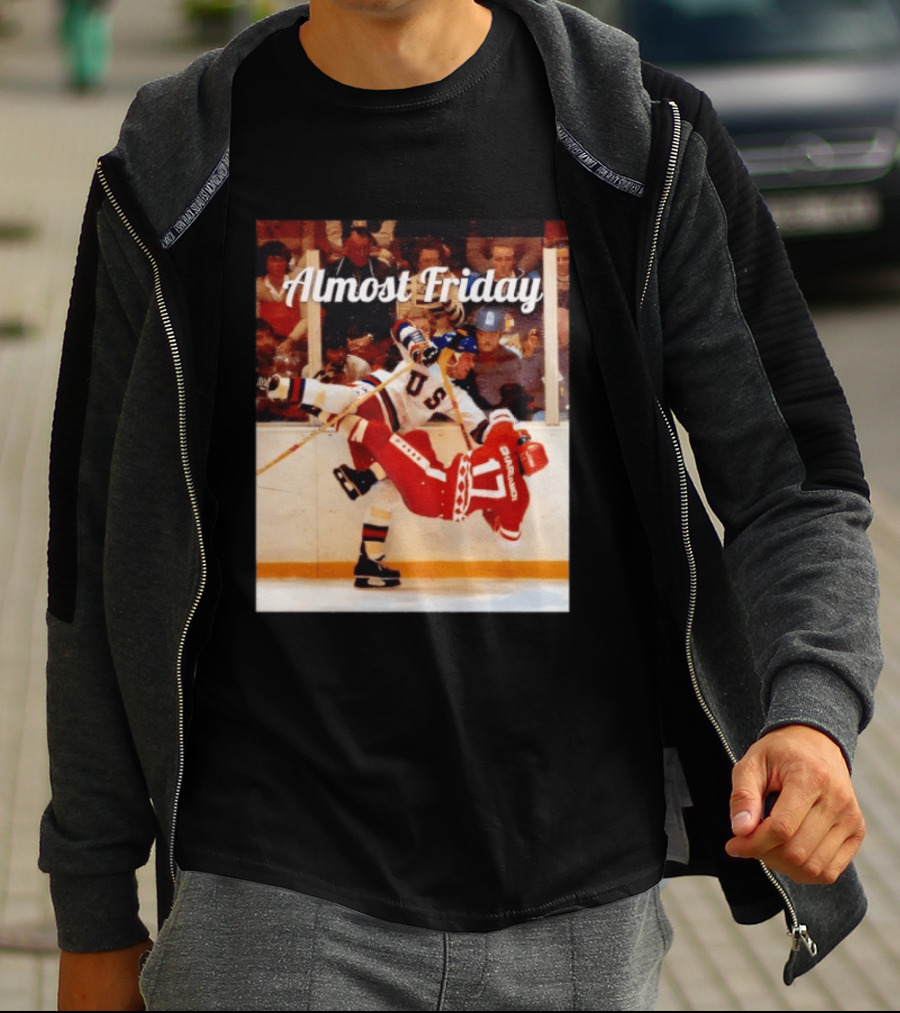 Almost Friday USA Hockey Miracle Hit T-Shirt