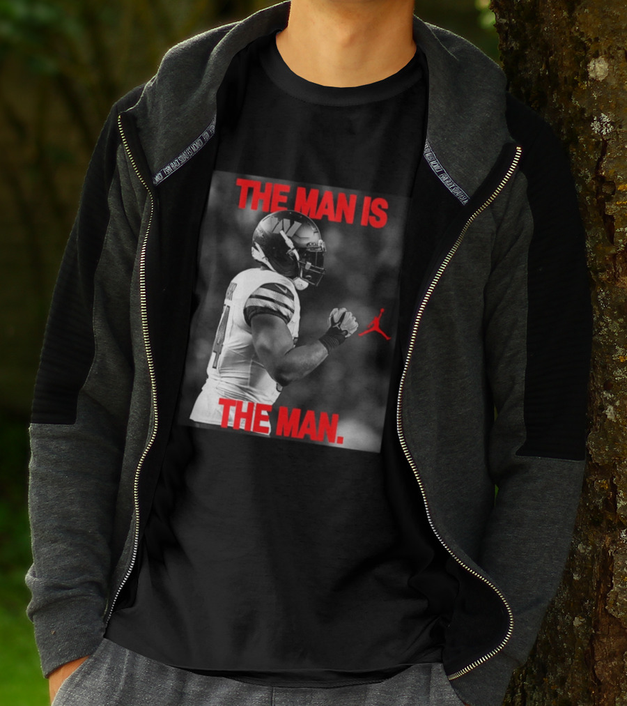 Bobby Wagner Washington Commanders The Man Is The Man Jordan Collaboration T-Shirt
