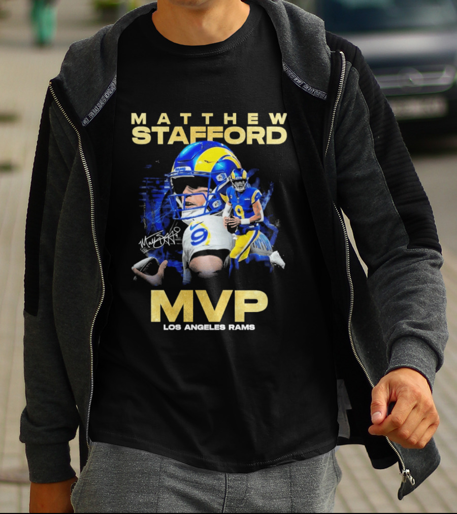 Matthew Stafford Los Angeles Rams MVP T-Shirt