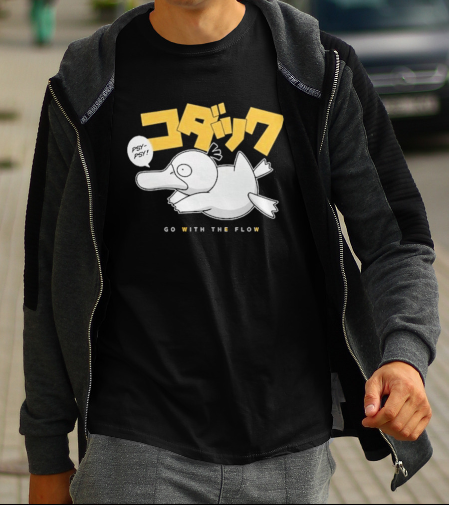 Pokémon Psyduck Go With The Flow T-Shirt