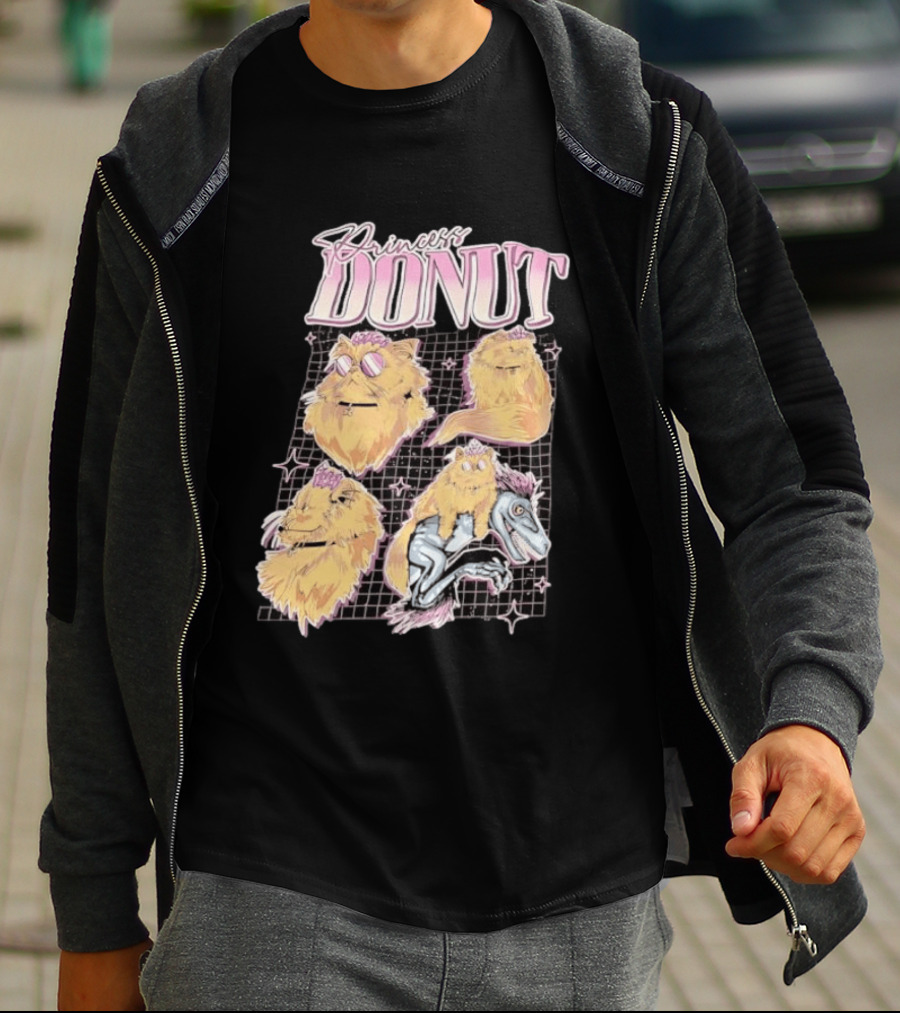 Princess Donut Collage Dungeon Crawler Carl Cat T-Shirt