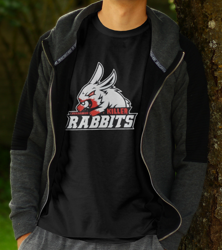 Caerbannog Killer Rabbits Bloody Bunny T-Shirt