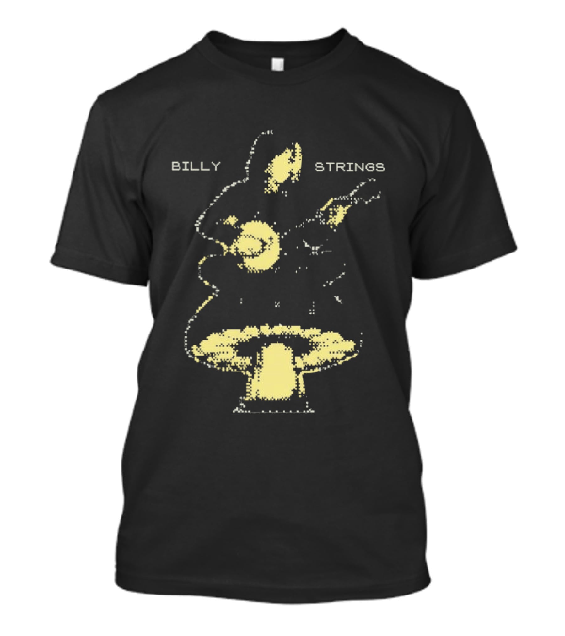 Billy Strings Winter 2026 Tour Banjo Rabbit Mushroom T-Shirt