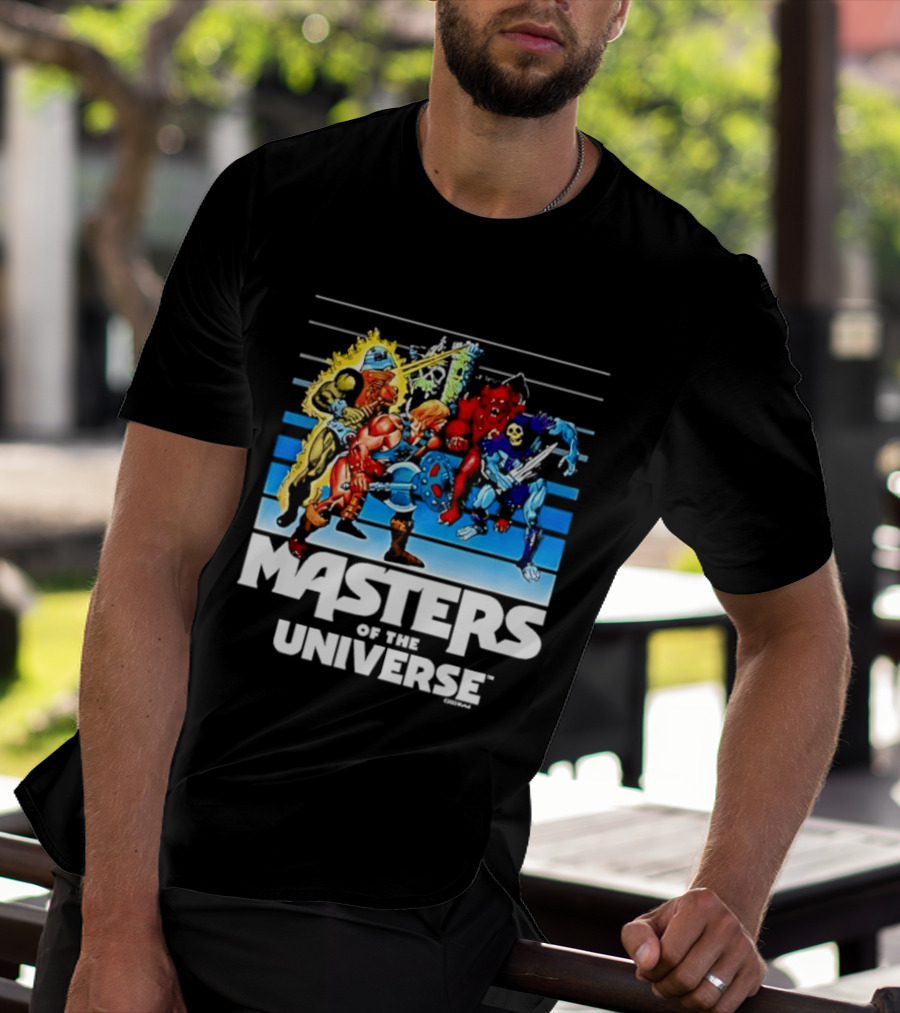 Masters Of The Universe He Man Skeletor And Characters Clash T-Shirt